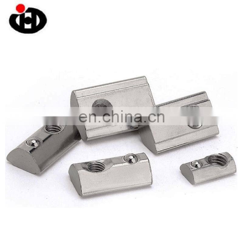 Hot Sale JINGHONG Spring Profiles Slot Aluminum Weld Nut