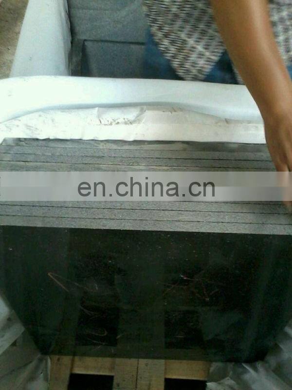 Black king granite flooring tiles