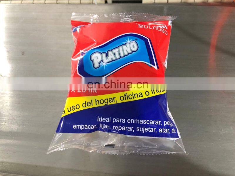 Automatic Plastic Bag Masking Tape/ Adhesive Tape/ Double Side Tape Packing Machine