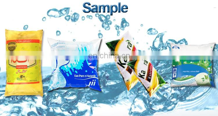 China automatic drinking distilled water sachets packing machine