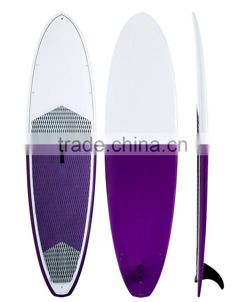 High density eps foam epoxy fiber sup paddle surfboard