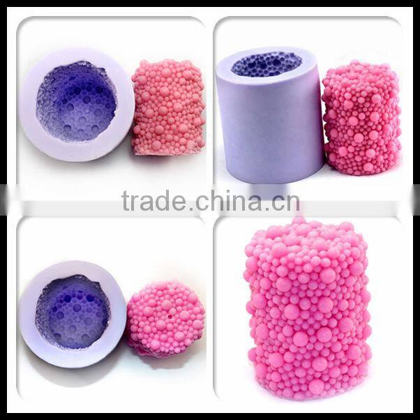 Halloween Pumpkin Creator Handmade soap mold silicone rubber candle molds LZ0119