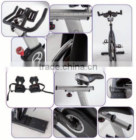 2016 New design commercial spinning Bike SB1300 stationary bike with 22kgs flywheel & SPD Pedal
