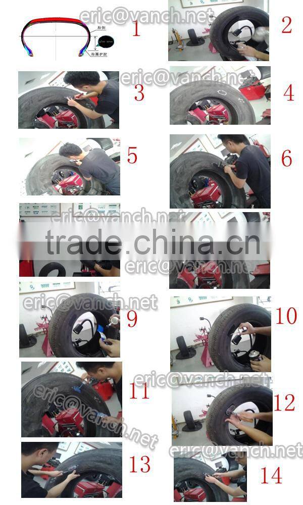 externally glued uhf rfid tire patch tag