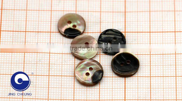 customized natural conch shell decoration button for suit