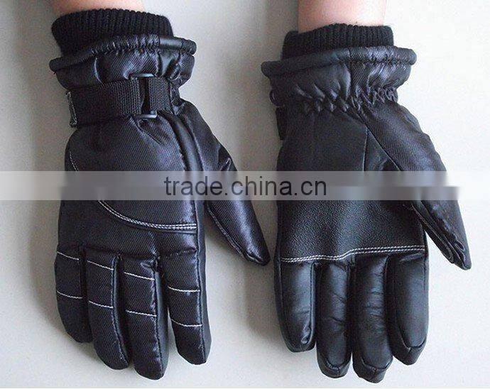 Spandex Back Synthetic Leather Palm safety Protective Mechanic Work Gloves