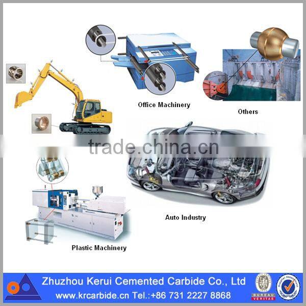 Oil impregnated sleeve bushing bearing with long service life