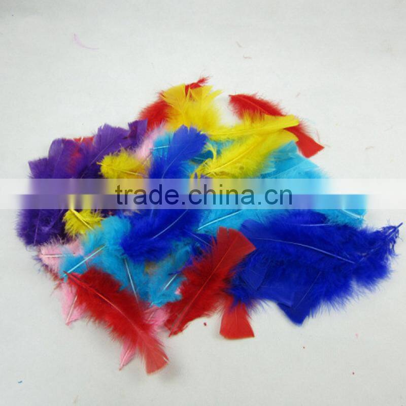 wholesale turkey feather dyed saddle feathers for sale cheap