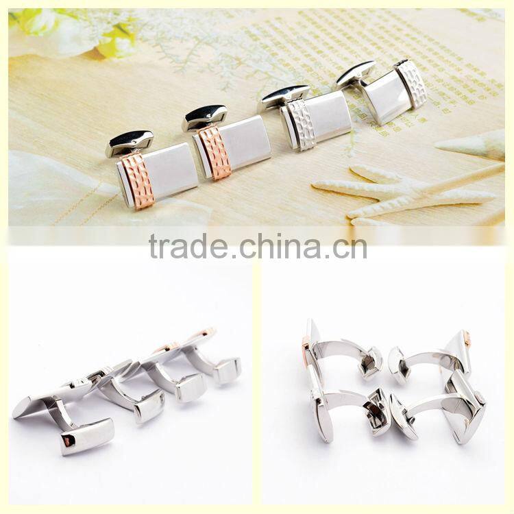 China imports wholesale men's jewelry gentleman blank cufflinks