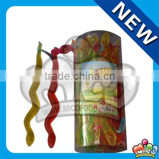 cartoon snake shaped jelly