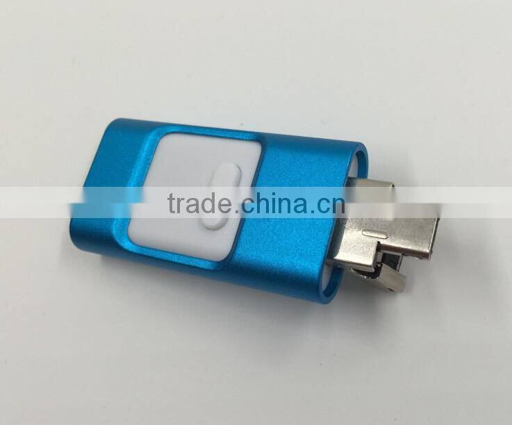 Newest OTG USB 3 in 1 USB pendrive with optional color