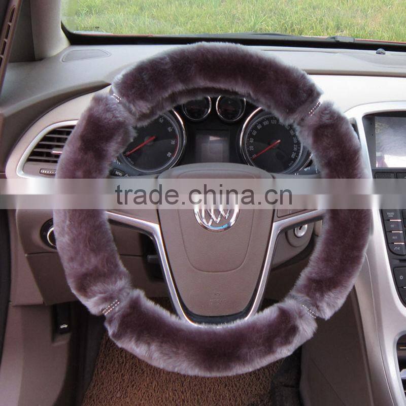 hairy jewel glitter car steering wheel cover