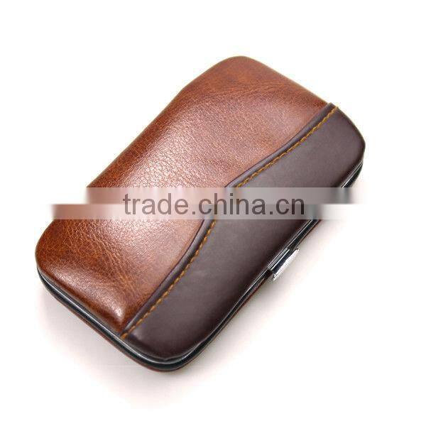 Cosmetic manicure tool With PU case