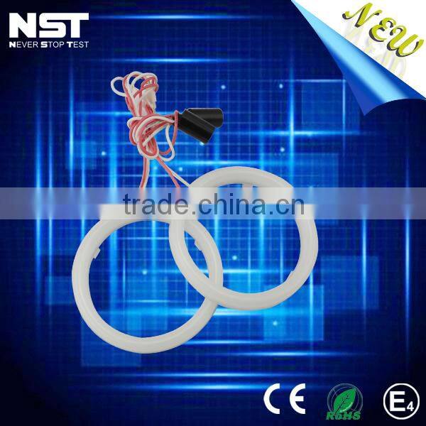 Newest wholesell auto bi-xenon hid projector lens light angel eyes