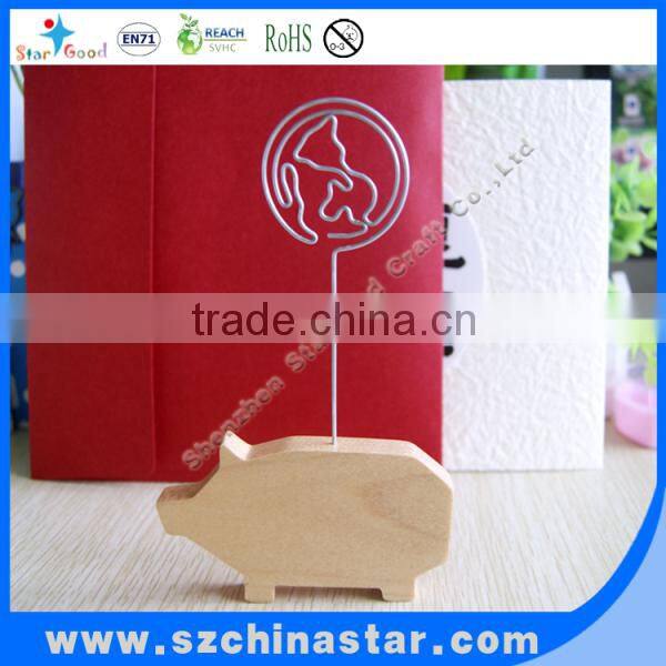 Theme Restaurants special wooden menu holder