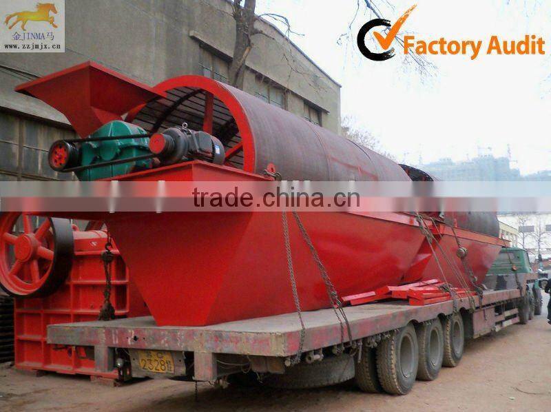mobile gold mining trommel equipment