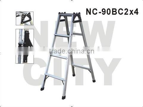 Aluminum lightweight folding step ladder NC-90BC2X4