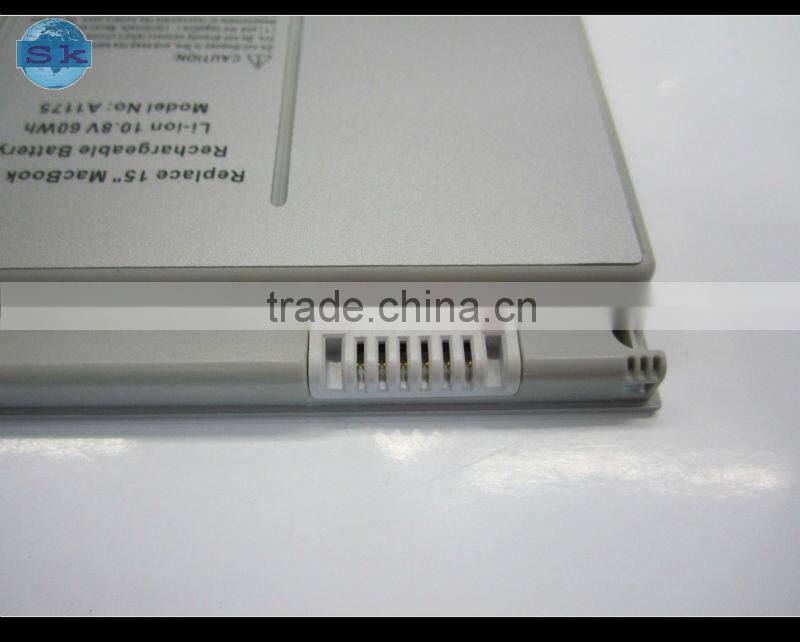 Replace for Apple 15'' Macbook Pro Rechargeable Battery Li-ion 10.8V 60Wh A1175