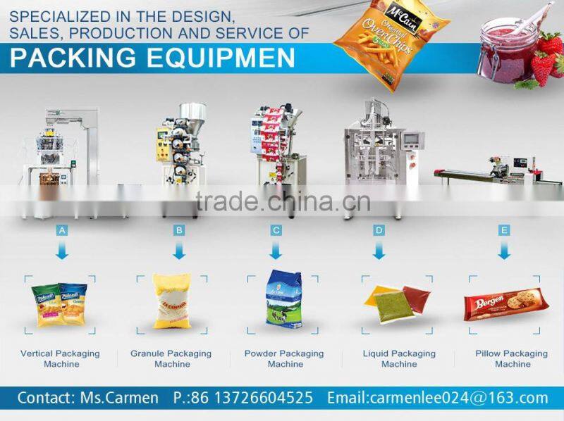 Low Malfunction Horizontal Flow Bread Packing Machine