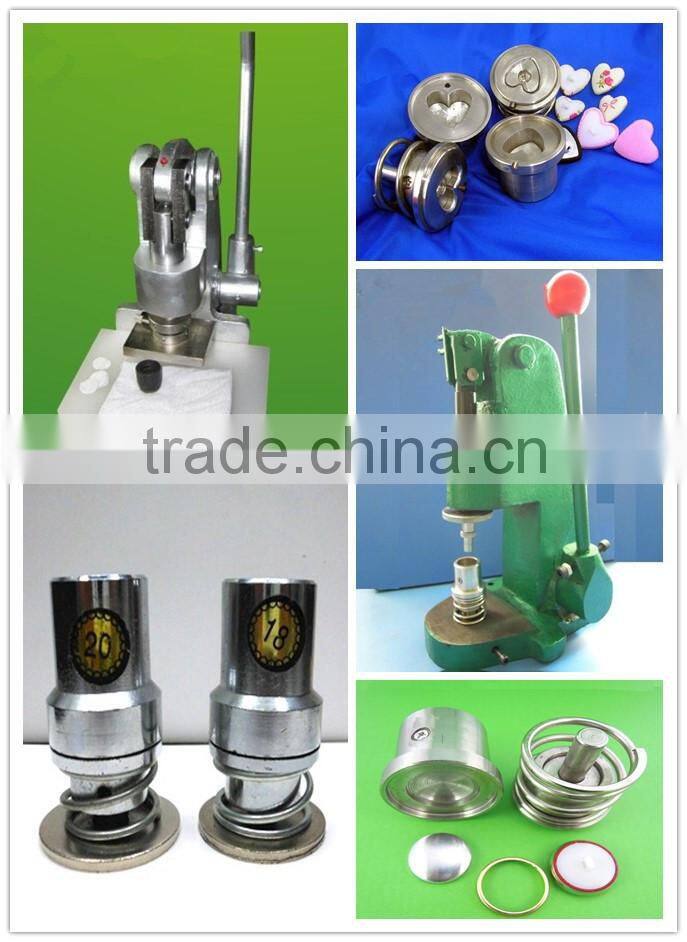 Round Shape Fabric Covered Button with eyelet -- F1413