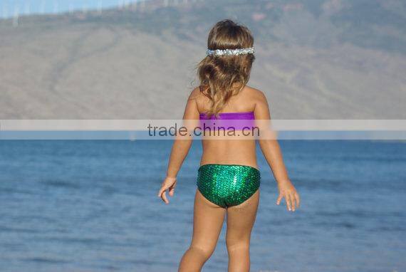 Cute Sexy Bandeau Bow Kids Swimwear for Girls