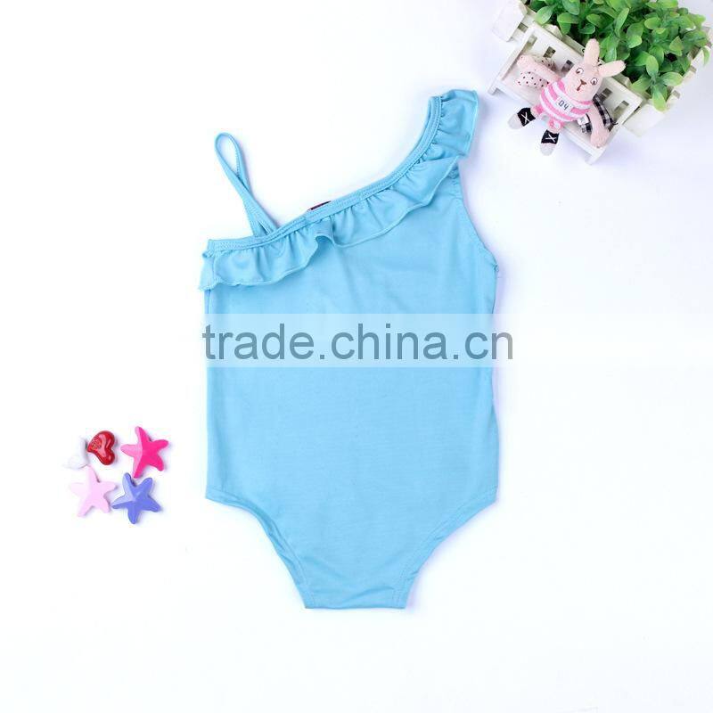 One Piece Elsa Princess 2015 Kids Girls Swimwear