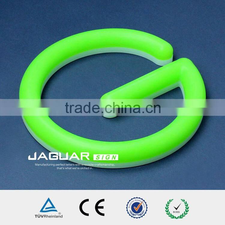 innovative Chinese production decorative acrylic led neon light up letter sign E shop Alibaba