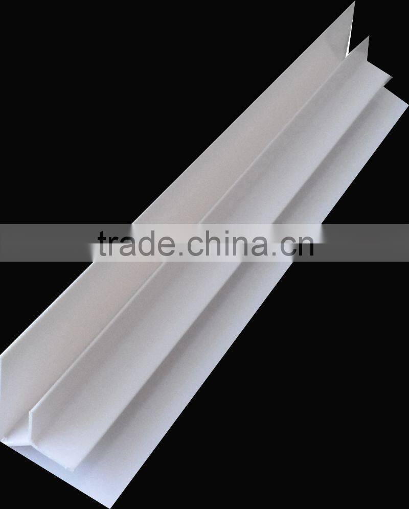 Decorative Plastic corner,PVC TOP CORNER,PVC decorative top jointer TP013