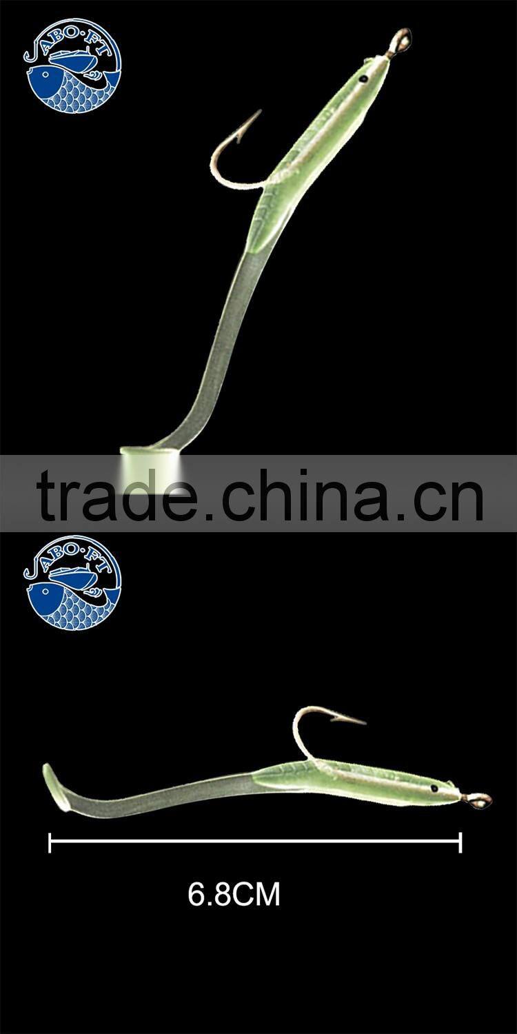 2016 wholesale price newest lightest artifical soft eel fishing lure