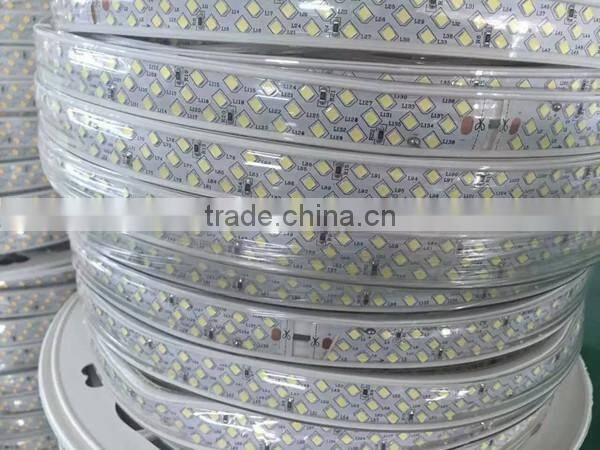 2016 new 2835 three rows led flex rope lighting