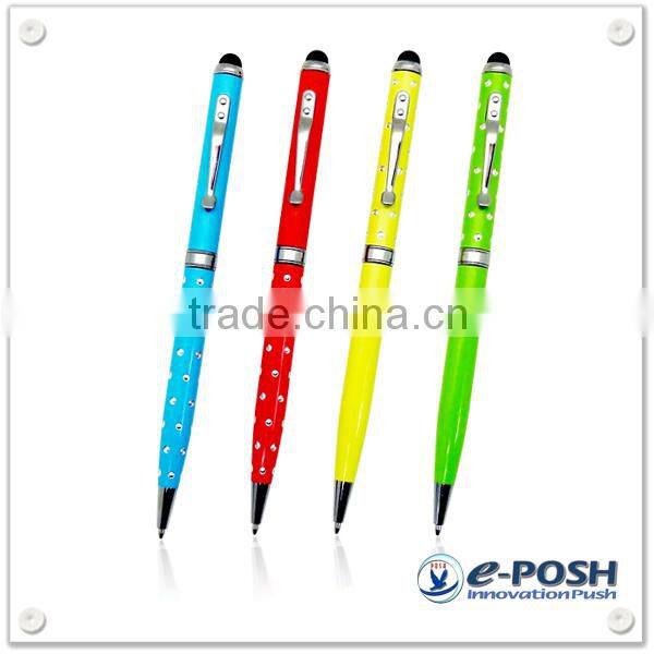 Luxury business advertising metal parker refill signing gift lady pen set