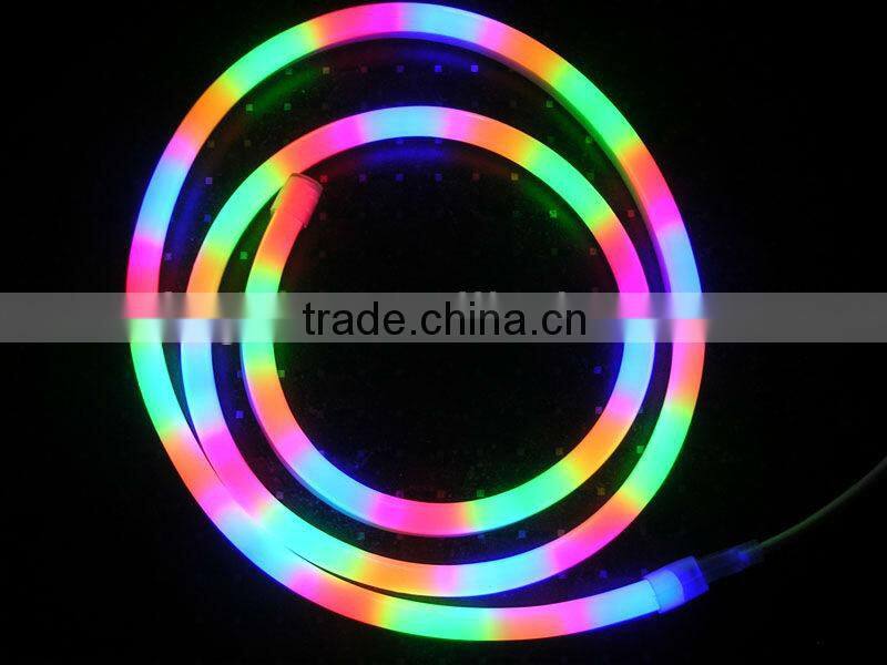 12v rgb christmas flexible led rope light