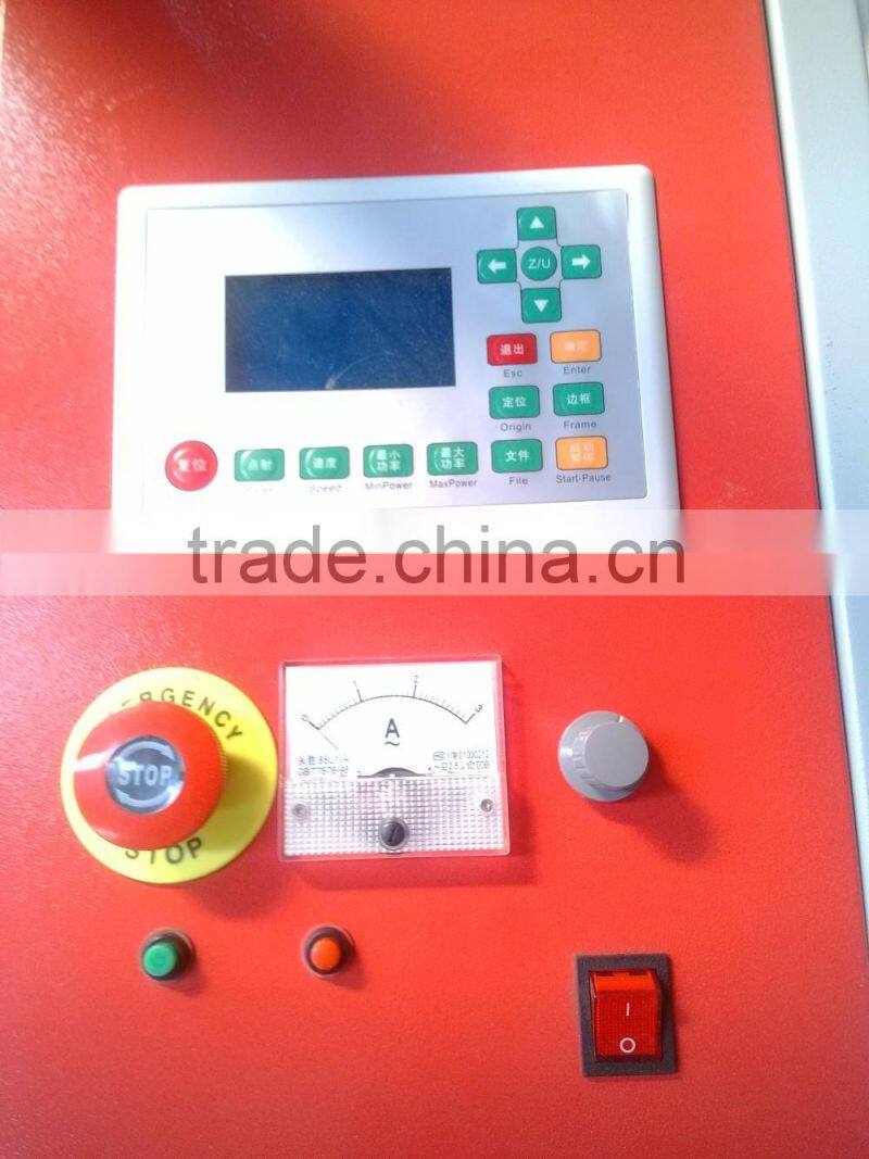 Dowell CO2 stamp laser engraving cutting machine/Mini portable rubber wood stamp 40w laser engraver