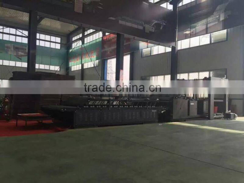 High speed fully automatic flute lamianting machine for corrugated box making