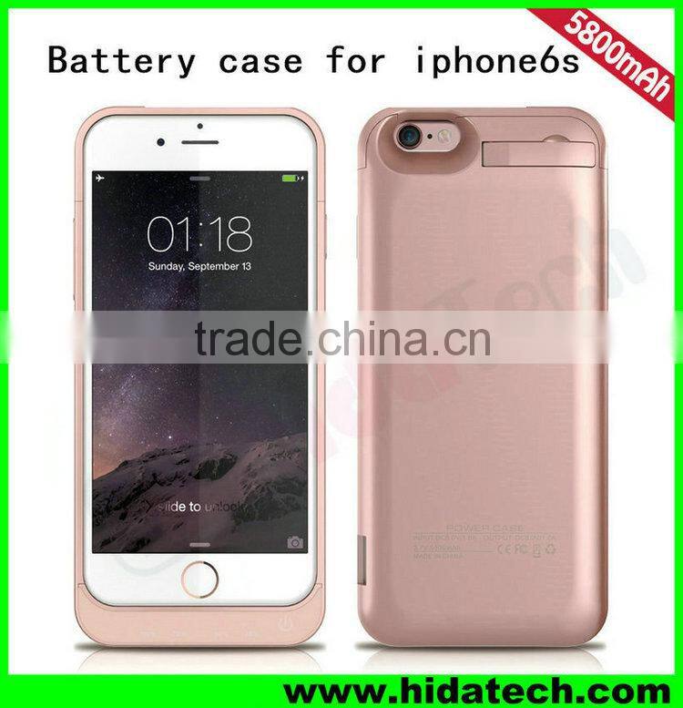 Hot Selling Power Bank Charger for iPhone 6s Battery Case for iPhone 6s for Wholesale