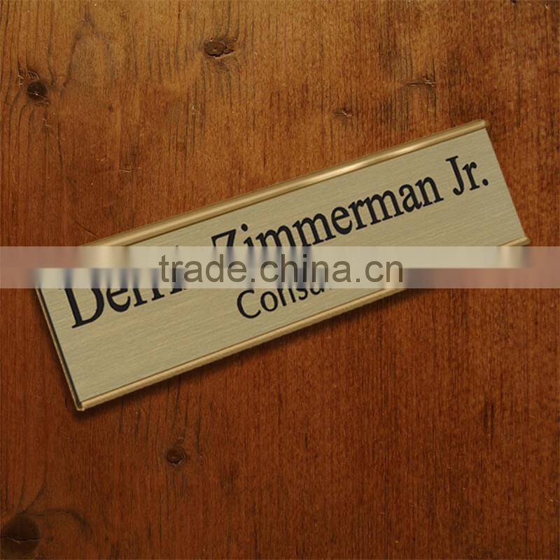 Professional OEM factory made art nameplates