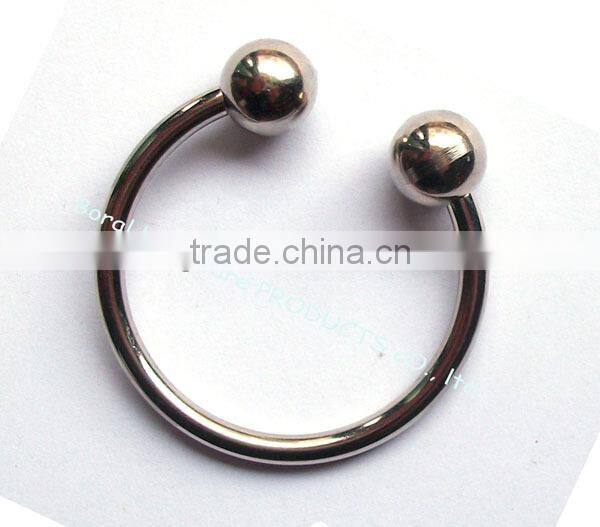 Custom arrow metal key chain clamps