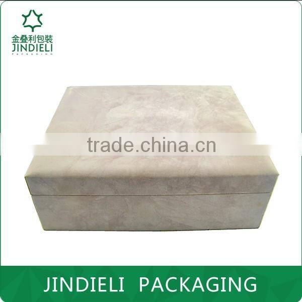 Velvet beautiful useful cosmetic packaging box