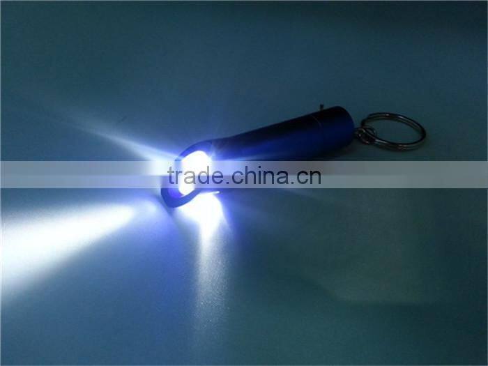 Onlystar GS-8088S 3led mini promotional flashlight keychain bottle opener