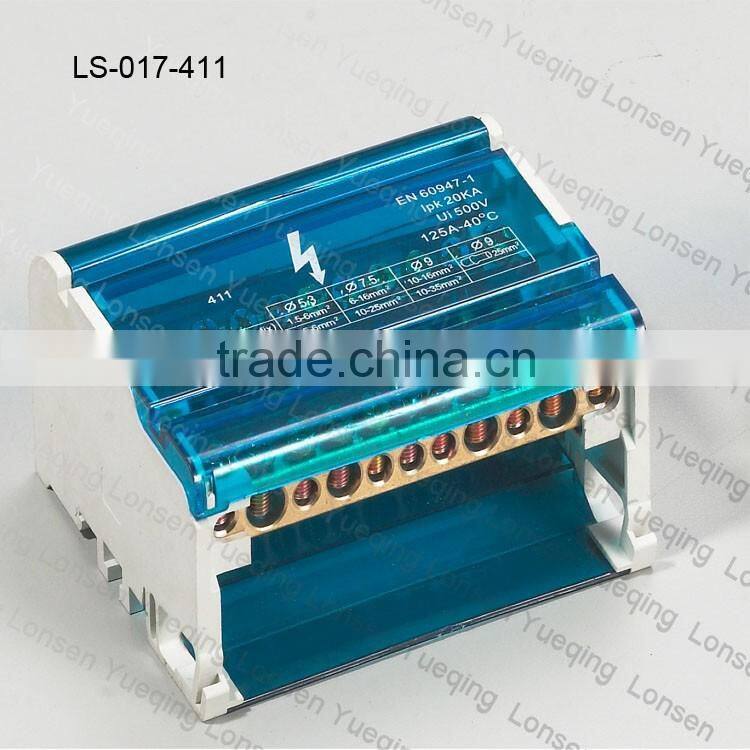 2 4 way junction box screw brass busbar box electrical conduit 4 way box