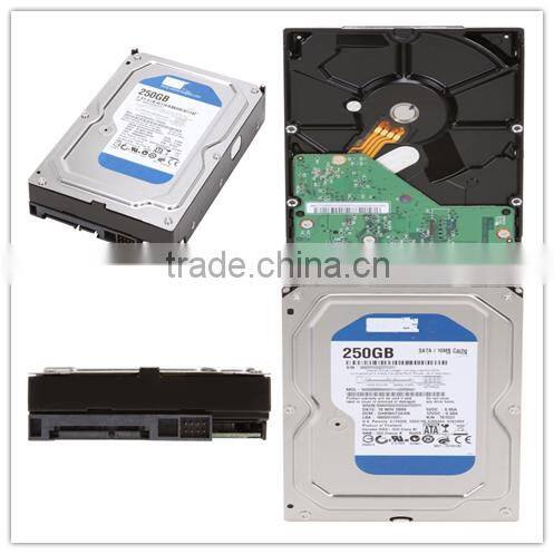 250gb for desktop refurbished hard disk drive , hard drive with price 3.5''