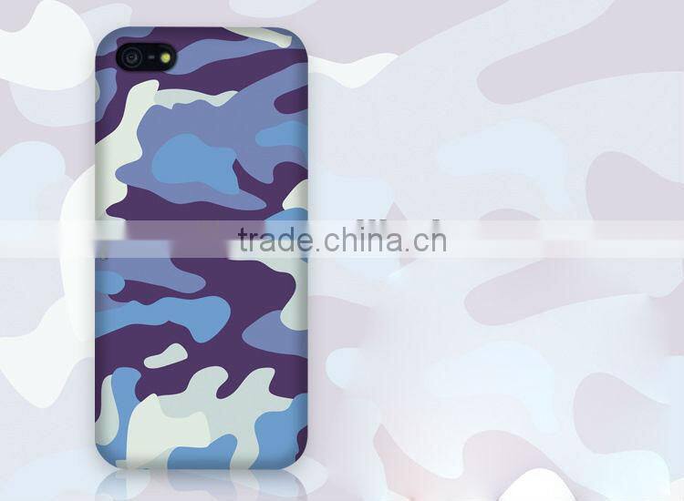 Camo print hard Mobile Phone Case cover for iphone 5c