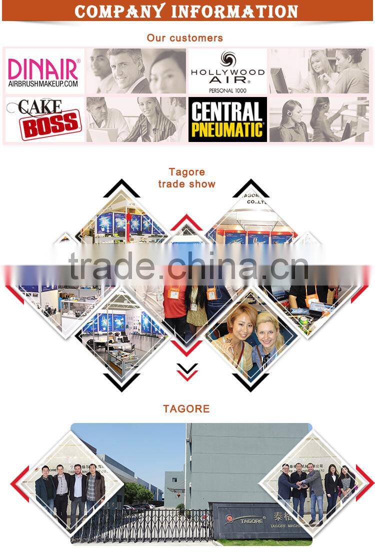 Tagore TG216-FD Cake Decoration Airbrush Kit with Mini Compressor