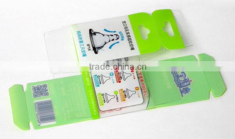 Factory Direct Feeding Bottle Plastic Square Box