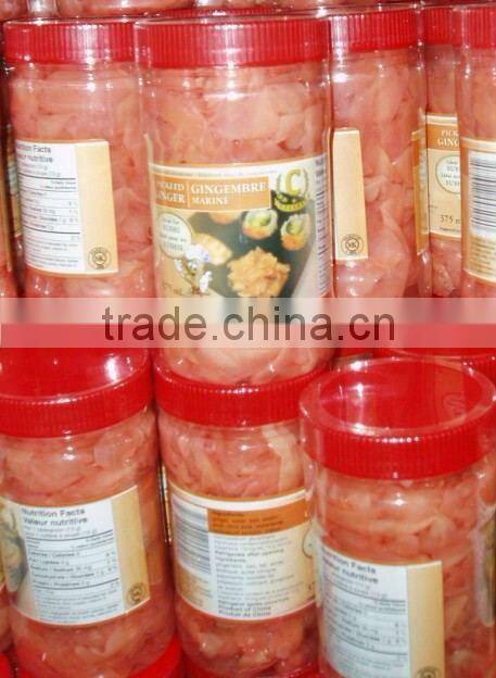 200g/plastic bottled pickled sushi ginger slice very popular in America