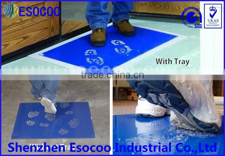 blue antis static sticky mat