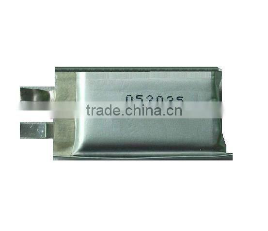 3.7v 320mah li-polymer battery/052035 Lithium polymer battery