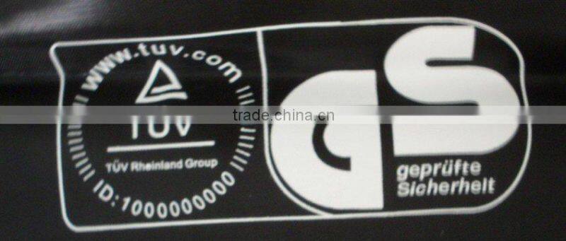 8FT Big Recreational Round Garden Trampoline with Safety Enclosure and Weather Cover