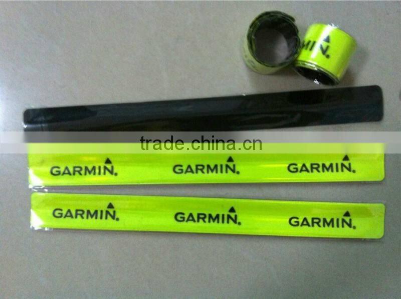 Hot selling reflective slap bracelet