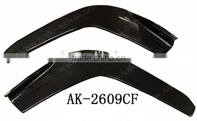 100% real carbon fiber car front splitter flap for universal using
